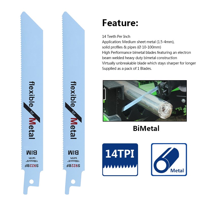 Jig Saw Blade S922BF HCS Jigsa - Metal Saw Reciprocating recension och pris