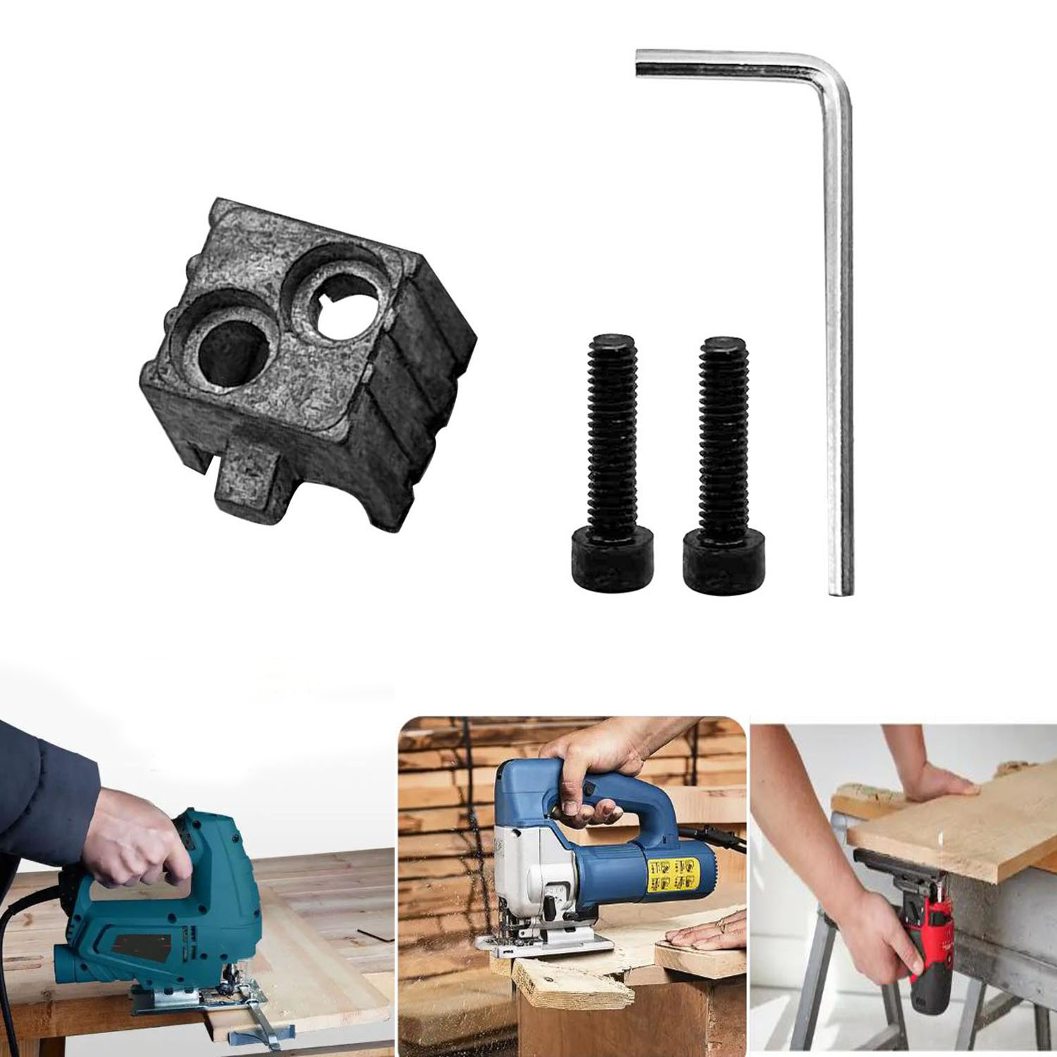 Jigsaw Screw Chuck Clamp For 5 - Metal Saw Reciprocating recension och pris