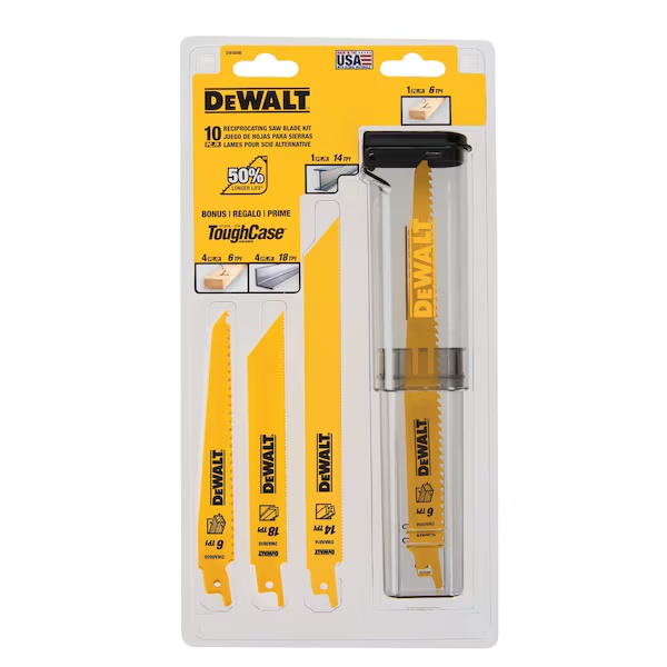 10 Piece Bi-Metal Reciprocatin - Metal Saw Reciprocating recension och pris