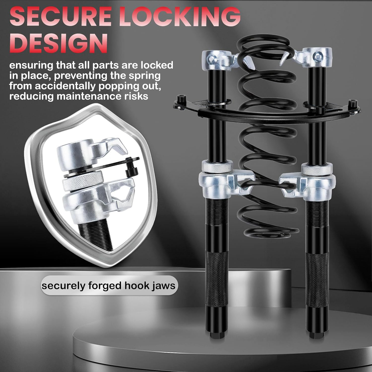 EAFC Car Shock Absorber Spring - Spring Compressor Tool recension och pris