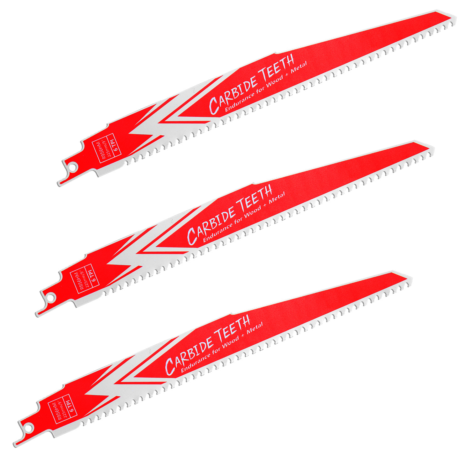 3PCS Carbide Reciprocating Saw - Metal Saw Reciprocating recension och pris